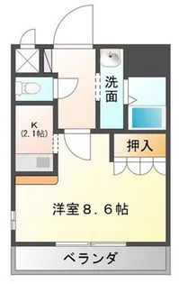 グランシャリオ【101号室】の間取り