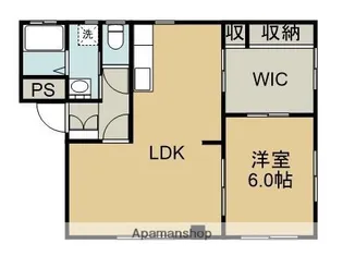 メゾンAKIRA【1階】の間取り