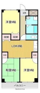 マルイカトレア【7階】の間取り