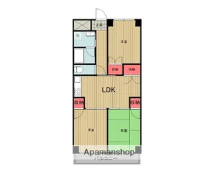 マルイカトレア【9階】の間取り