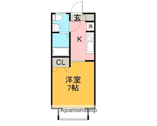 ジョイリッツ大町 1番館【1階】の間取り