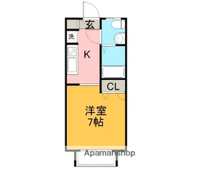 ジョイリッツ大町 1番館【1階】の間取り