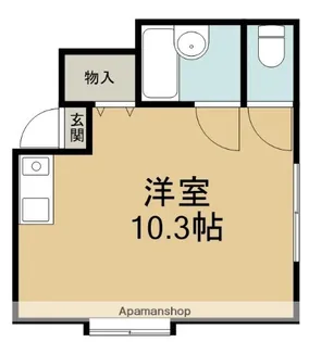 イーストハイツ【2階】の間取り