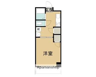 アサヒレジデンス【3階】の間取り