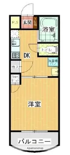 アサヒレジデンス【2階】の間取り