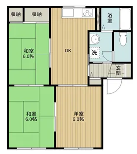 パークサイド328【1階】の間取り