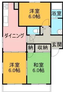 パークサイド328【2階】の間取り