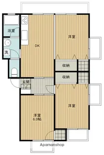 EAST−1【1階】の間取り