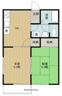 レピュートメイ【1階】の間取り