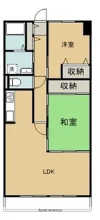 スカール喜多川【8階】の間取り