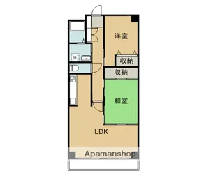 スカール喜多川【7階】の間取り
