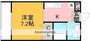 パンデュール・エム【1階】の間取り