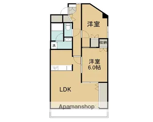 古川ハイム 一番館【4階】の間取り