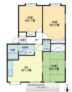フォブール久松【2階】の間取り