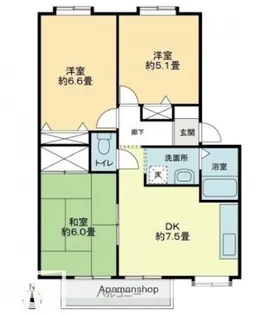 フォブール久松【2階】の間取り