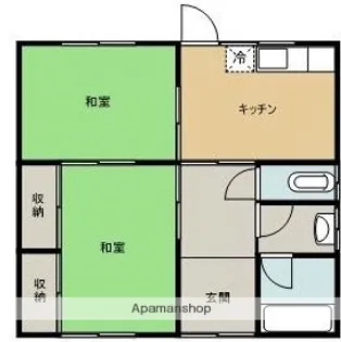 愛媛県西条市古川甲【一戸建】の間取り