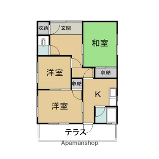 愛媛県西条市喜多川【一戸建】の間取り