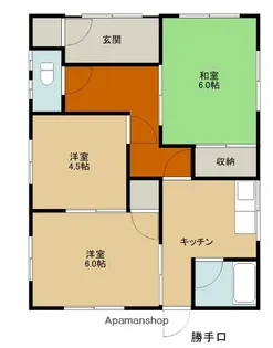 愛媛県西条市喜多川【一戸建】の間取り