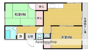 富久屋ハイツ【1階】の間取り