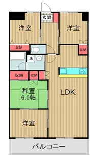 マルイマーガレット【7階】の間取り