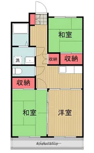 コーポ栄寿第一ビル【5階】の間取り