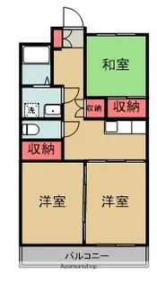 コーポ栄寿第一ビル【5階】の間取り