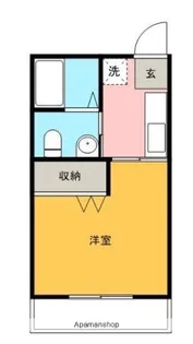 スリーツリーマンション【1階】の間取り