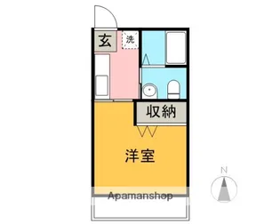 スリーツリーマンション【2階】の間取り