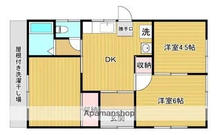 愛媛県西条市神拝甲【一戸建】の間取り