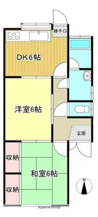 愛媛県西条市朔日市【一戸建】の間取り