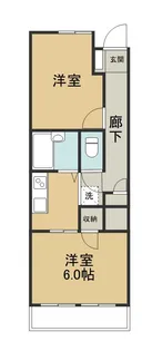 サンワタチバナ【7階】の間取り