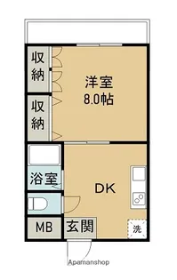 サンフローラル【3階】の間取り