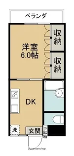 サンフローラル【3階】の間取り