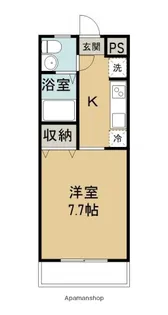 ジョイ・ジュネス【1階】の間取り