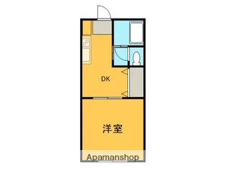 ディアス大町【1階】の間取り