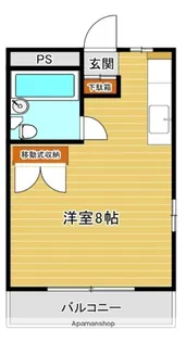 三弘ハイツ【2階】の間取り