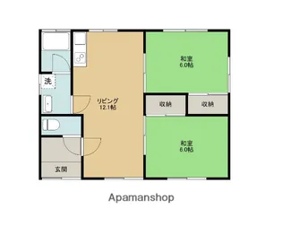 愛媛県西条市喜多川【一戸建】の間取り