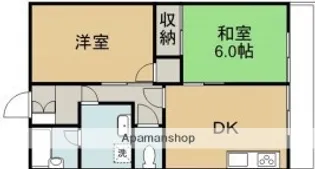 弁財天ルピアス【2階】の間取り