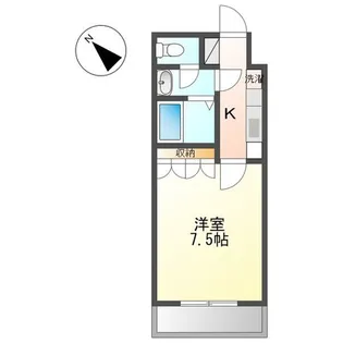 チャーム ツインズ 壱番館【1階】の間取り