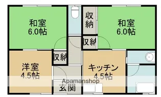 愛媛県西条市古川甲【一戸建】の間取り
