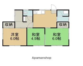 愛媛県西条市喜多川【一戸建】の間取り