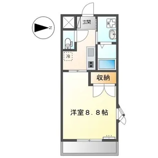 リバティコート・K Ⅱ【1階】の間取り