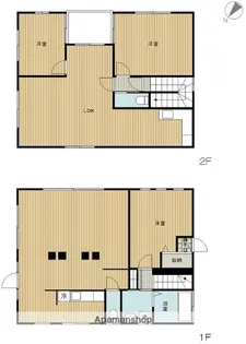 愛媛県西条市小松町大頭【一戸建】の間取り