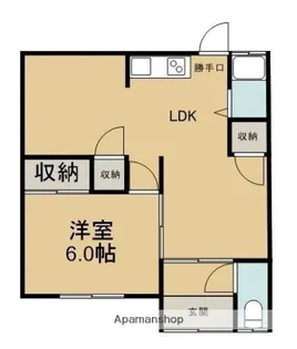 愛媛県西条市喜多川【一戸建】の間取り