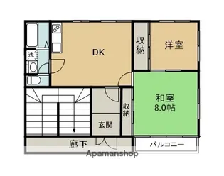 Fビル【3階】の間取り