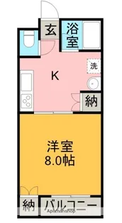 あさだA・A【1階】の間取り