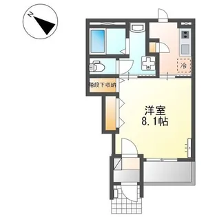 RION Ⅱ(リオン 2)【1階】の間取り