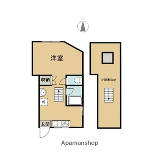 伊藤アパート【1階】の間取り