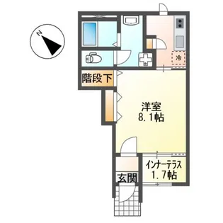 ヴォラーレ【1階】の間取り