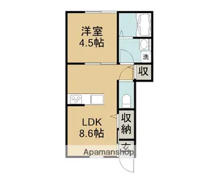 ベルグレイヴィア小松プレミアム【1階】の間取り